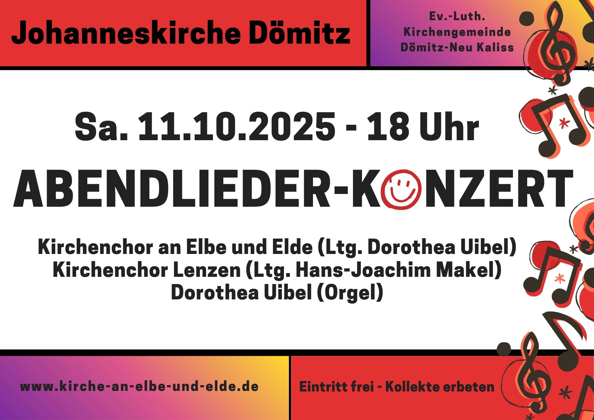 2025 Abendlieder-Konzert Plakat A4